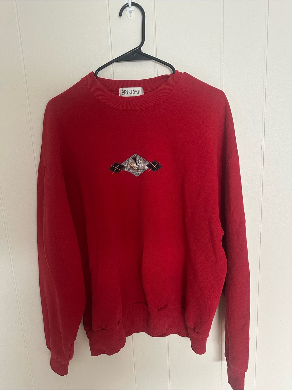 Brindar Jerzees Crewneck Golf Sweatshirt